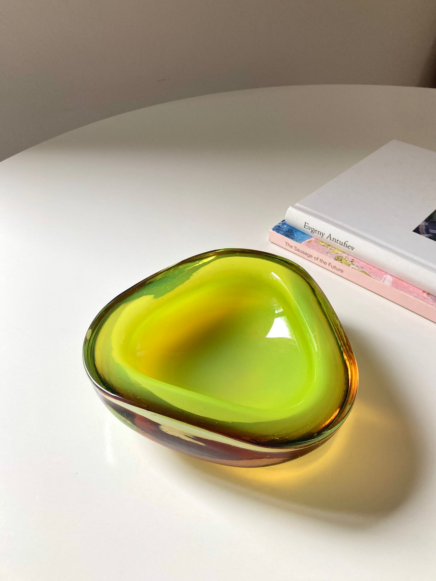 Grande svuotatasche in vetro di Murano
