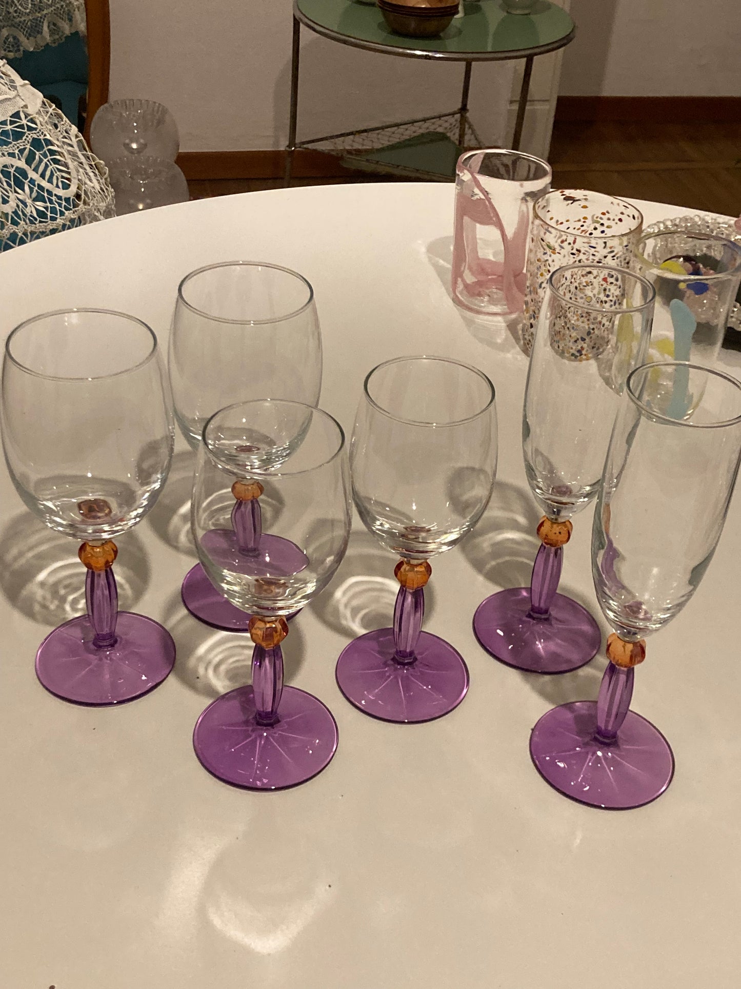Servizio 12 calici da vino e acqua