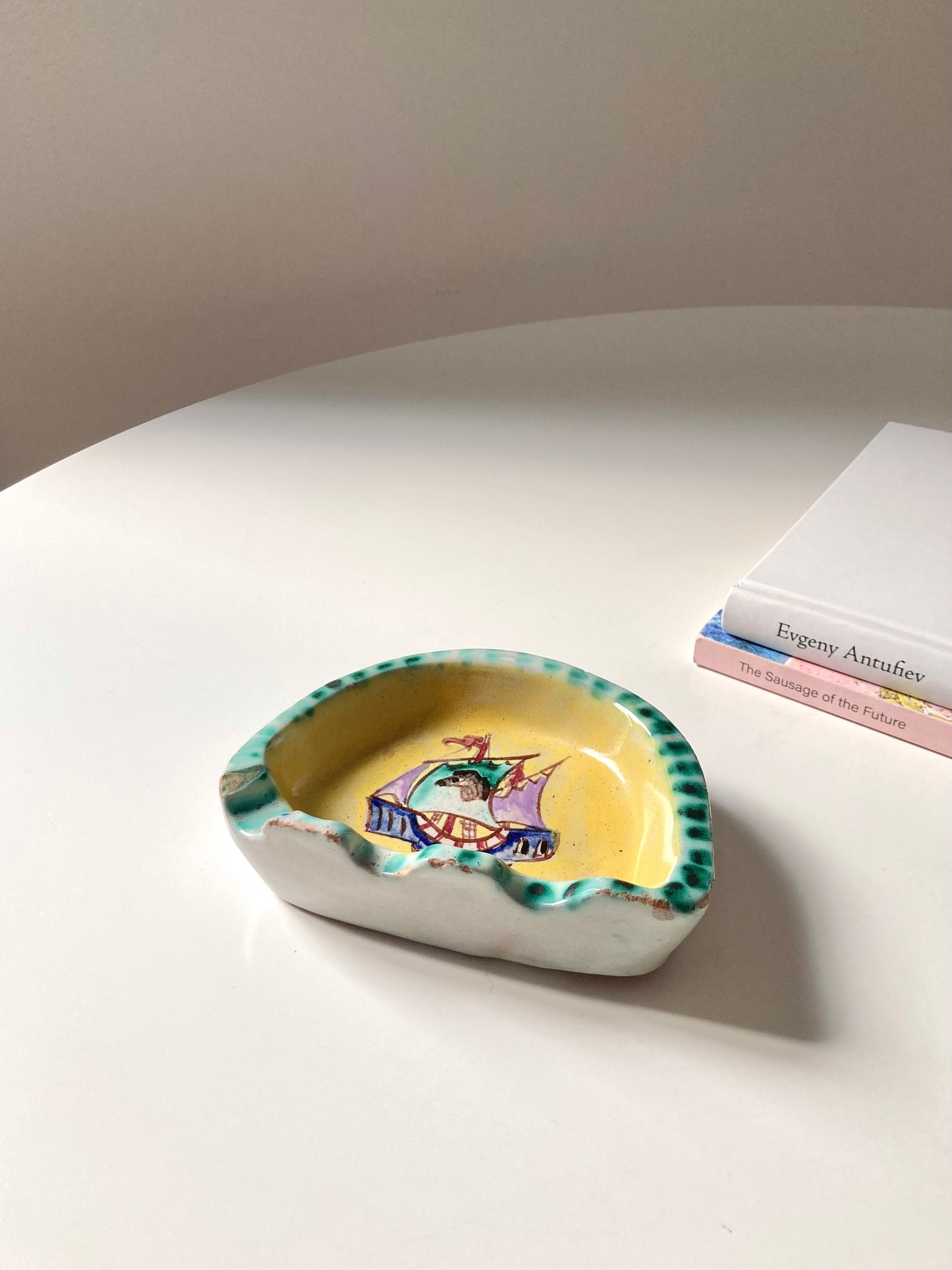 Rosetta ~ Posacenere in ceramica