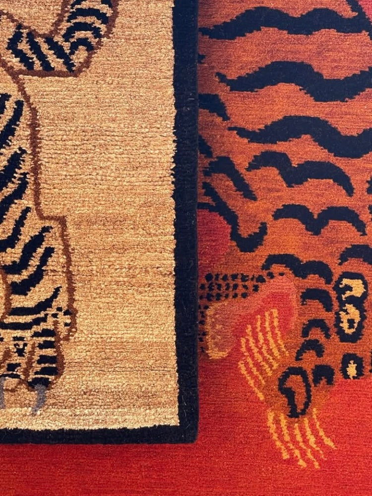 Particuliers ~ Tappeto tibetano vintage