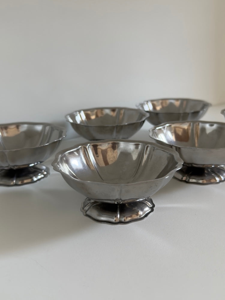 Rosetta ~ Set 6 coppette con piattini