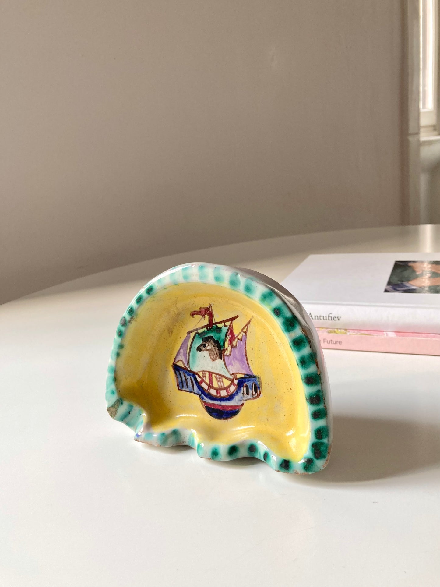 Rosetta ~ Posacenere in ceramica