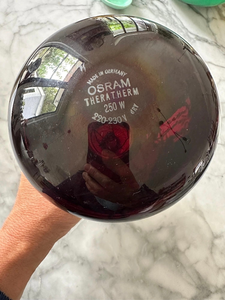 Lampada vintage Osram Theratherm, circa 1960