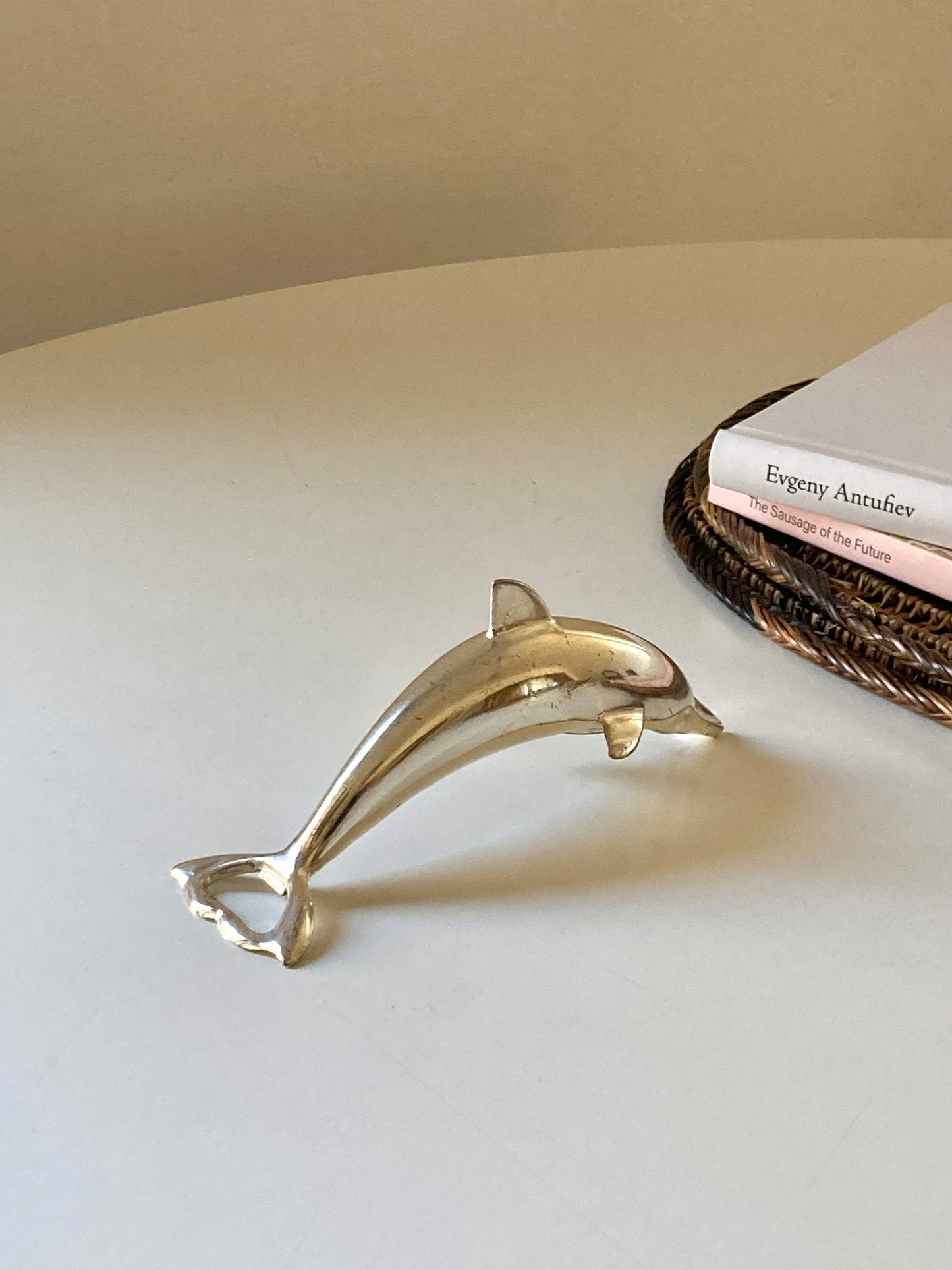 Vintage dolphin shaped bottle opener