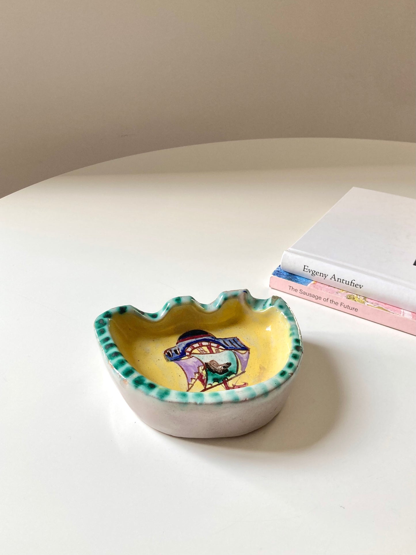 Rosetta ~ Posacenere in ceramica