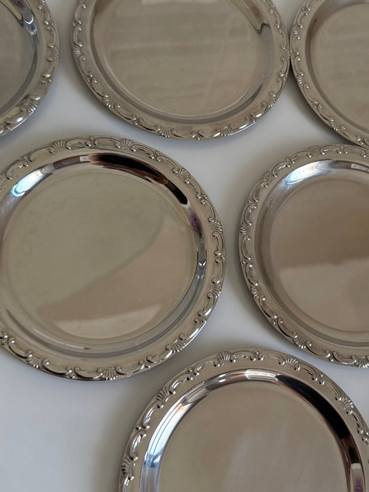 Rosetta ~ Set sottobicchieri con conchigliette