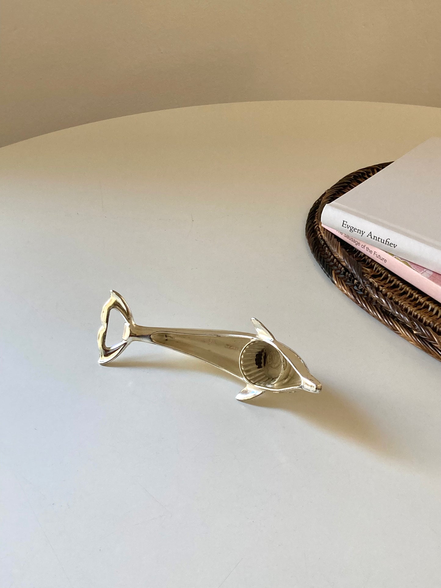 Vintage dolphin shaped bottle opener