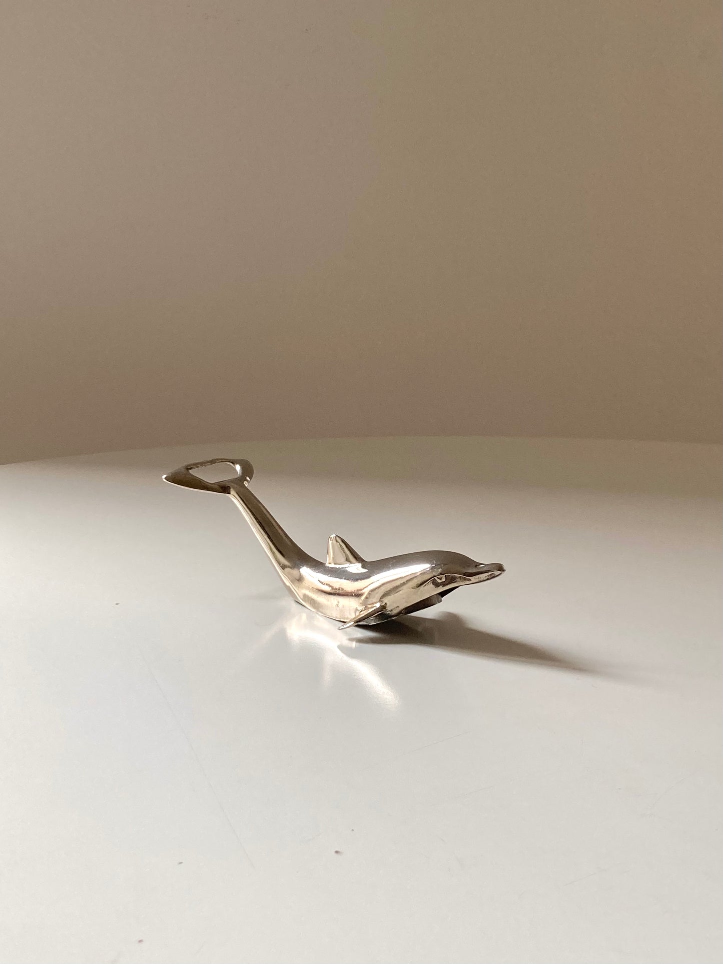 Vintage dolphin bottle opener