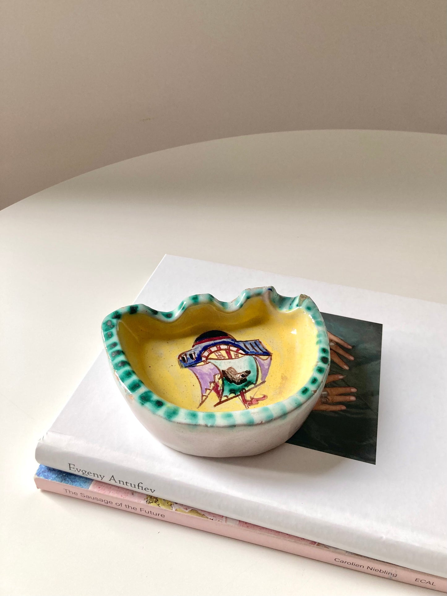 Rosetta ~ Posacenere in ceramica