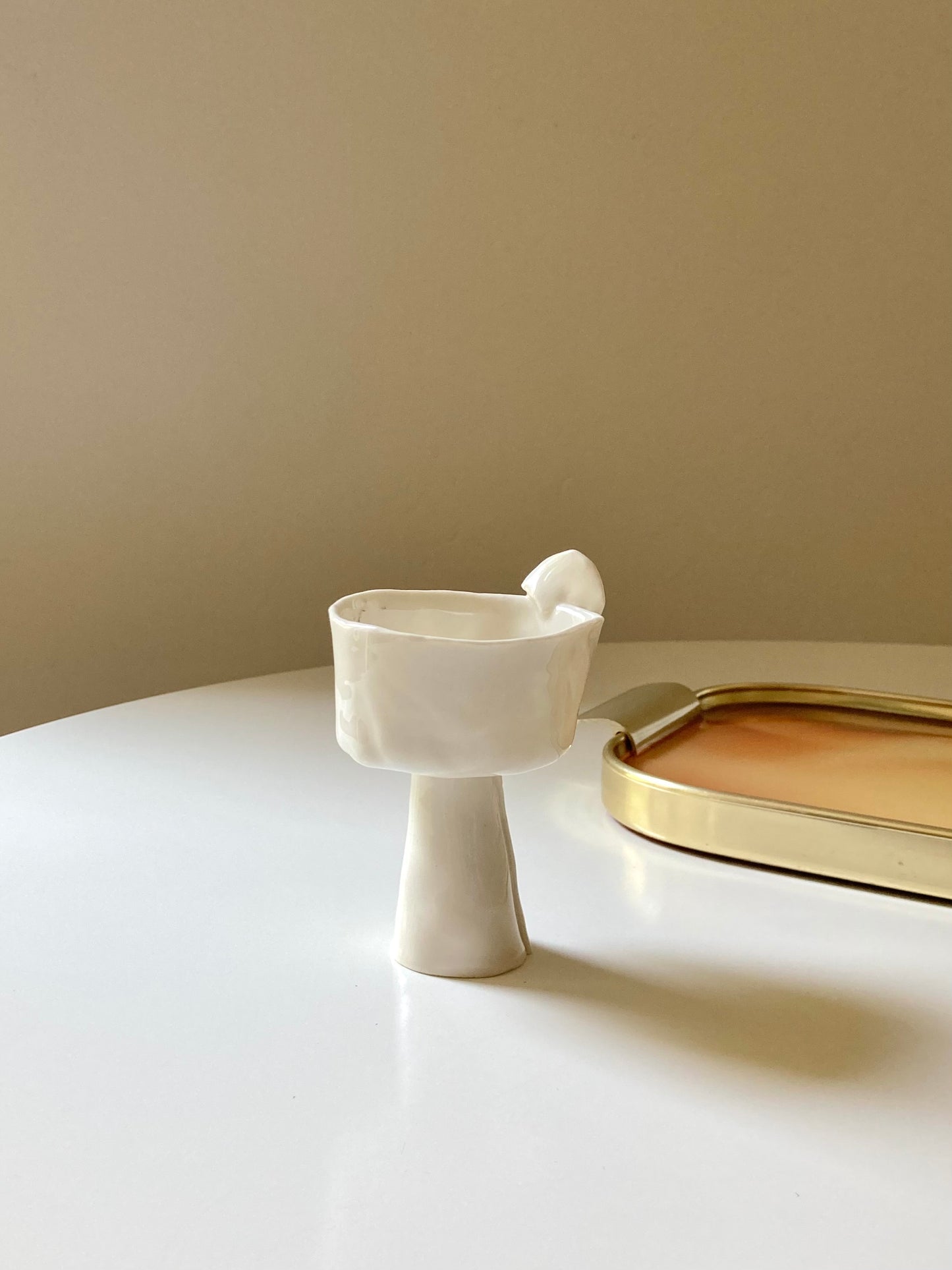 Ciotolina alta in ceramica per aperitivo