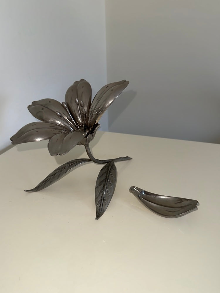 Rosetta ~ Fiore con petali posacenere