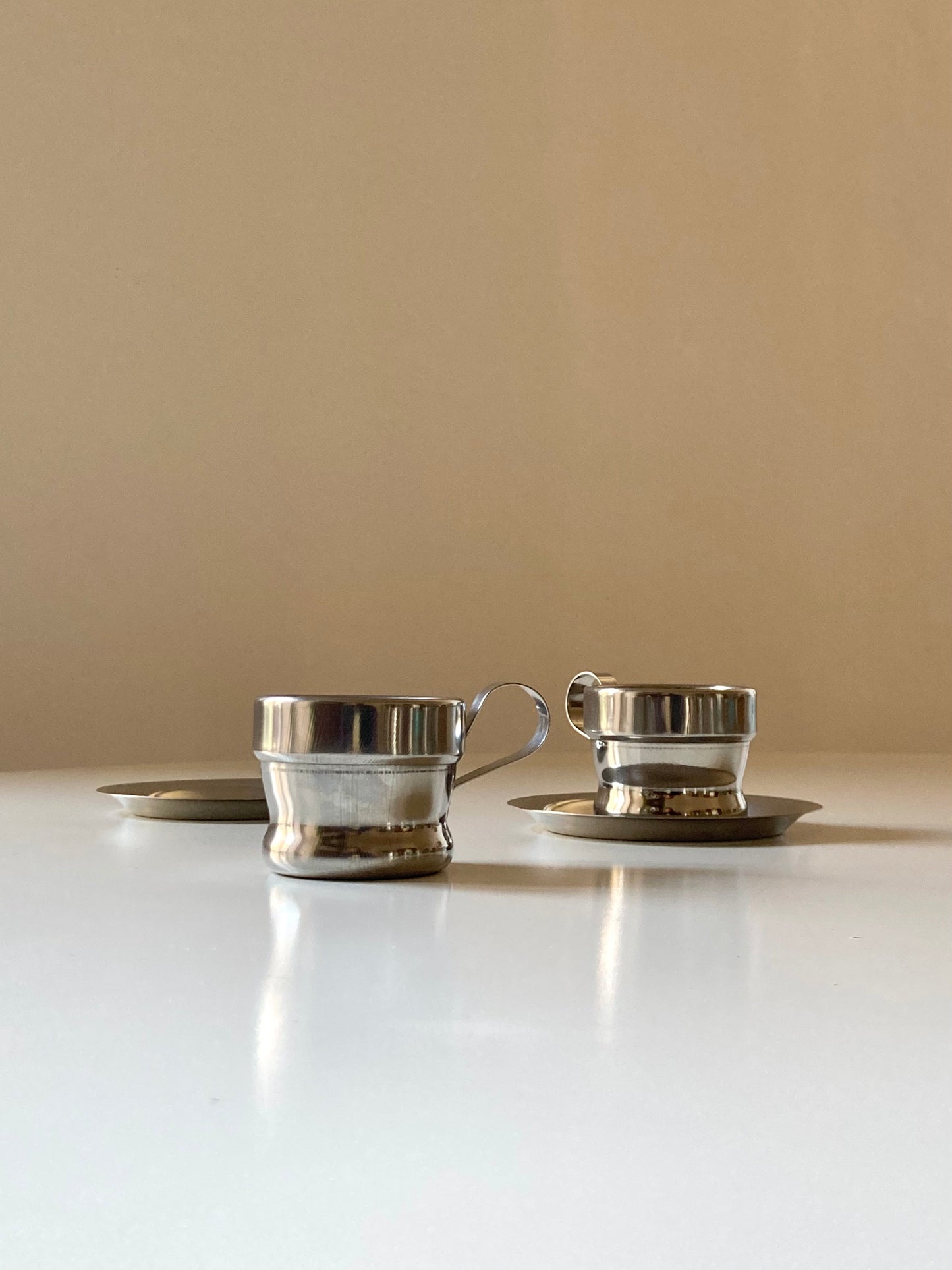 Set di 6 tazzine da caffè termiche in acciaio