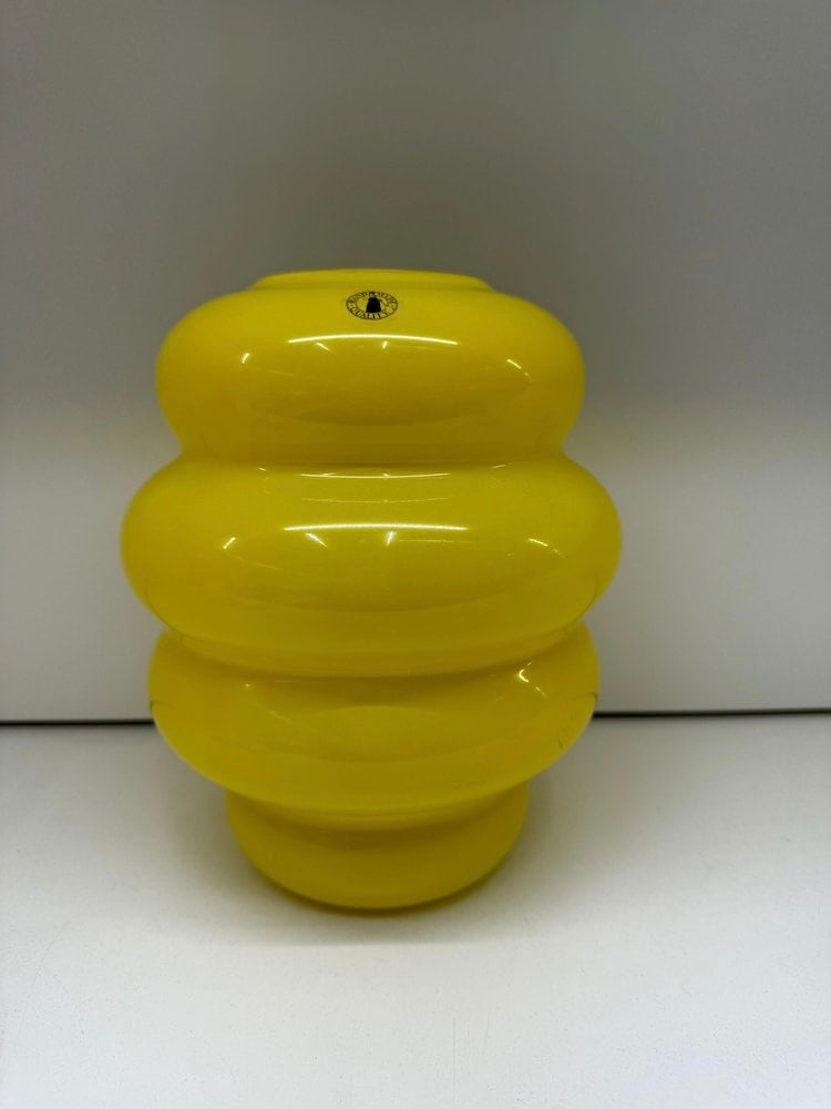 Vaso in vetro giallo IKEA KALLARHALS