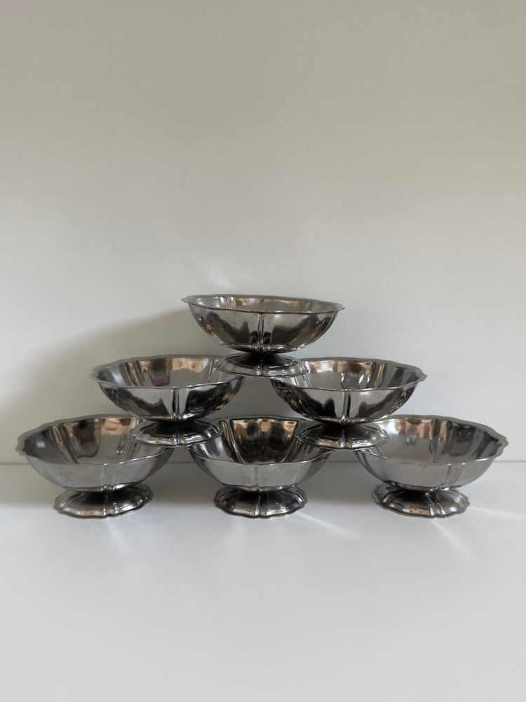 Rosetta ~ Set 6 coppette con piattini