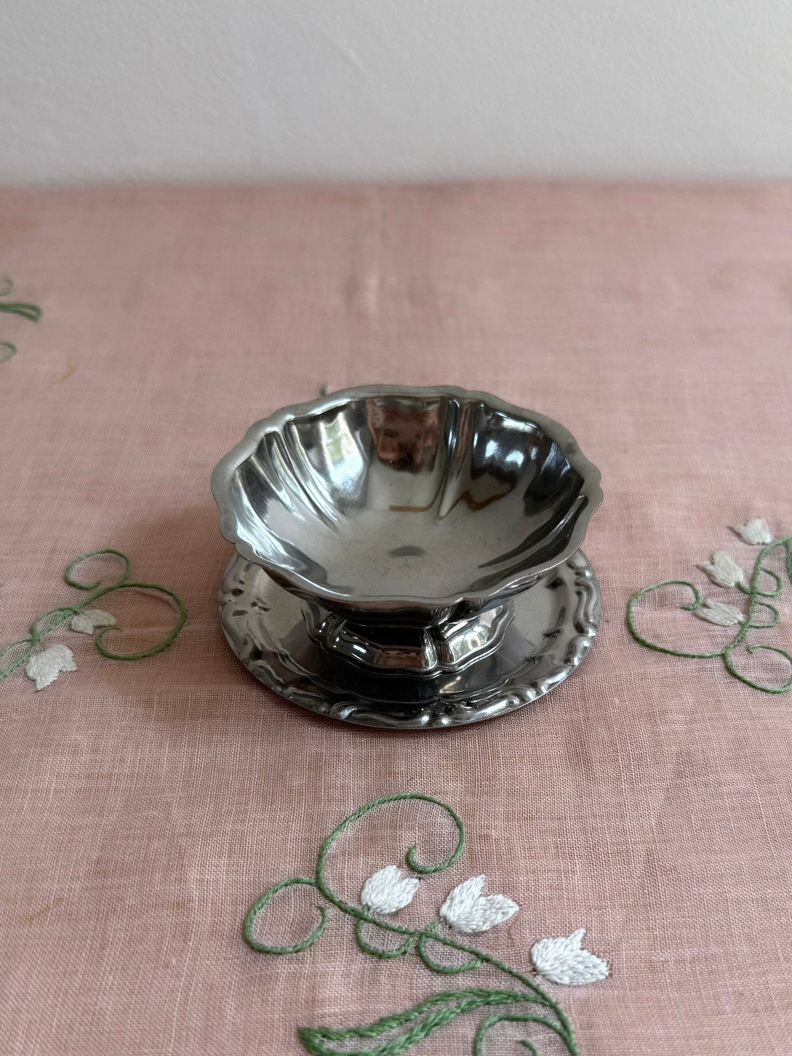 Rosetta ~ Set 6 coppette con piattini